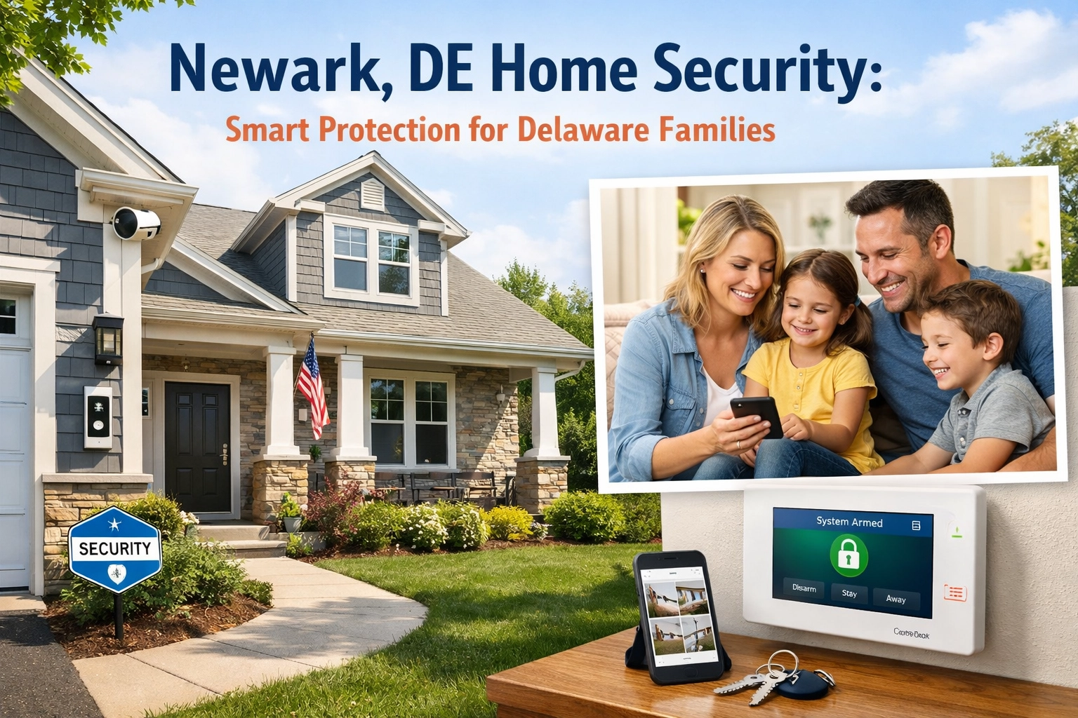 Newark, DE Home Security: ADT Pro Installation